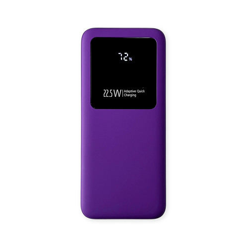 Внешний аккумулятор Kris soft touch, 10000mAh (Фиолетовый)