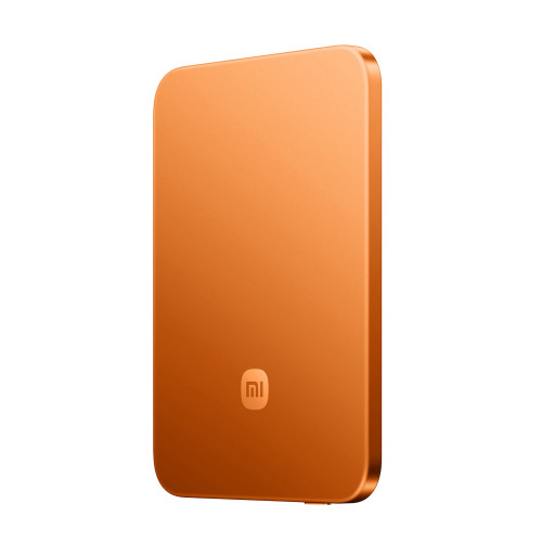 Внешний аккумулятор UltraThin Magnetic Power Bank 5000 15 Вт, c CCC сертификацией, оранжевый Внешний аккумулятор UltraThin Magnetic Power Bank 5000 15 Вт, c CCC сертификацией, оранжевый