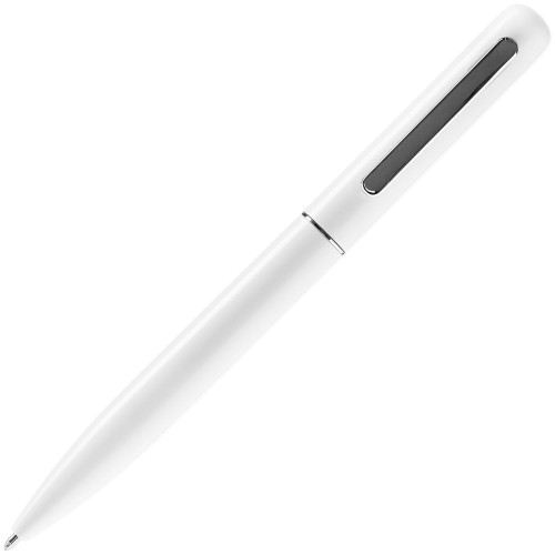 Ручка шариковая Scribo, матовая белая Ручка шариковая Scribo, матовая белая