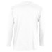 Футболка с длинным рукавом Monarch 150, белая Футболка с длинным рукавом Monarch 150, белая