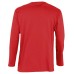 Футболка с длинным рукавом Monarch 150, красная Футболка с длинным рукавом Monarch 150, красная