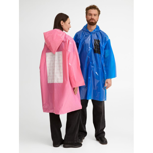 Дождевик-плащ BrightWay с печатью в один цвет на заказ