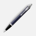 Ручка шариковая Parker IM Core Matte Blue CT, темно-синяя с черным