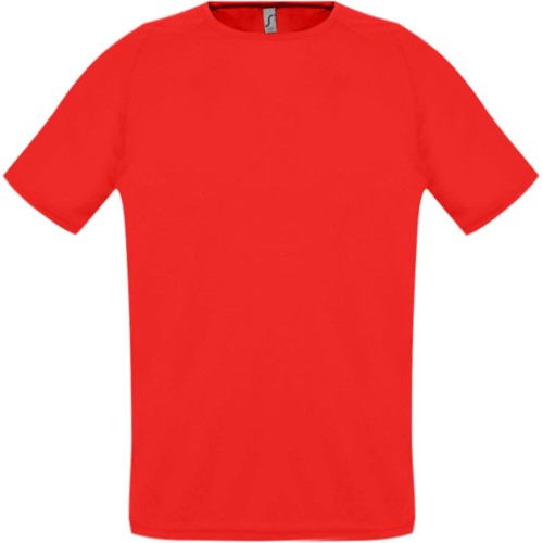 Футболка унисекс Sporty 140, красная