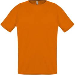Футболка унисекс Sporty 140, оранжевая