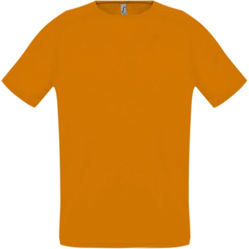 Футболка унисекс Sporty 140, оранжевый неон