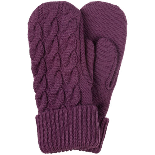 Варежки Heat Trick, баклажановые