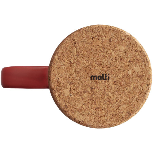 Кружка с пробковой подставкой Corky, желтая Кружка с пробковой подставкой Corky, желтая