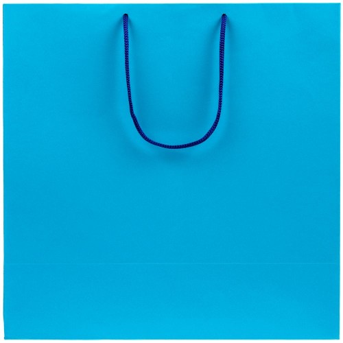 Пакет бумажный Porta, большой, голубой