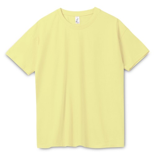 Футболка унисекс Regent 150, светло-желтая Футболка унисекс Regent 150, светло-желтая