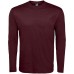 Футболка с длинным рукавом Monarch 150, бордовая Футболка с длинным рукавом Monarch 150, бордовая