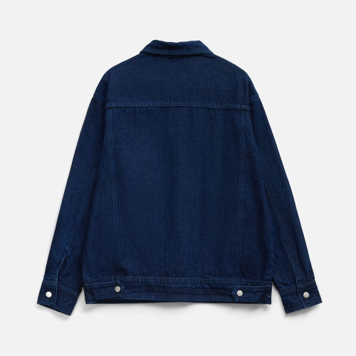 Куртка джинсовая O1, темно-синяя Куртка джинсовая O1, темно-синяя