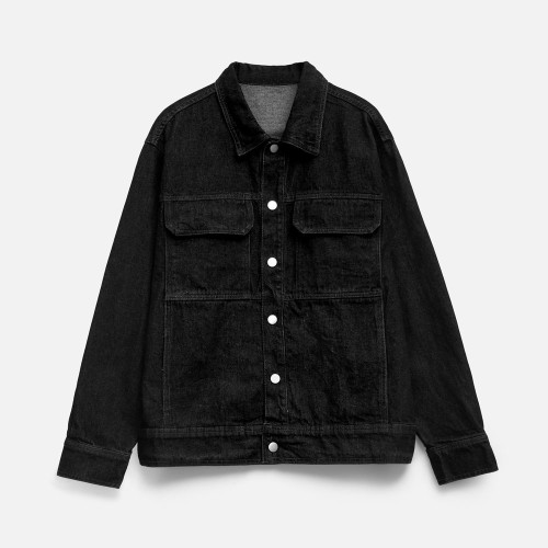 Куртка джинсовая O2, черная Куртка джинсовая O2, черная