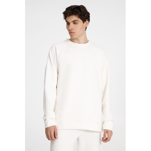 Свитшот унисекс S1, молочно-белый