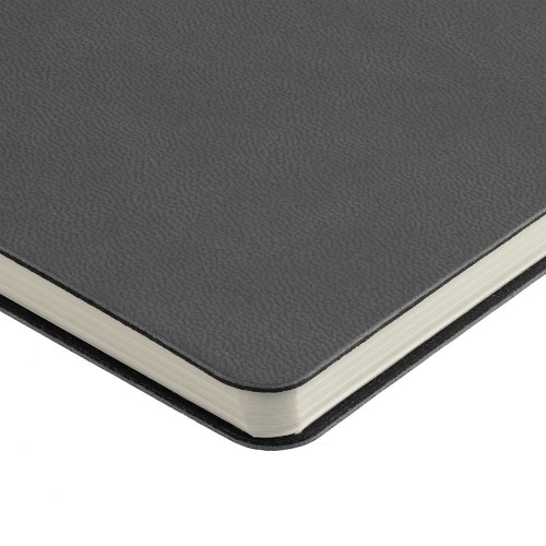 Блокнот Verso в клетку, темно-серый