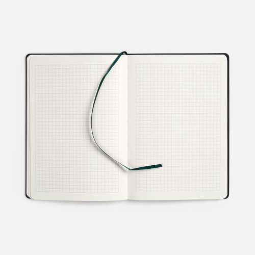 Блокнот Verso в клетку, зеленый, ver.2