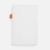 Ежедневник White Shall, недатированный, бело-оранжевый