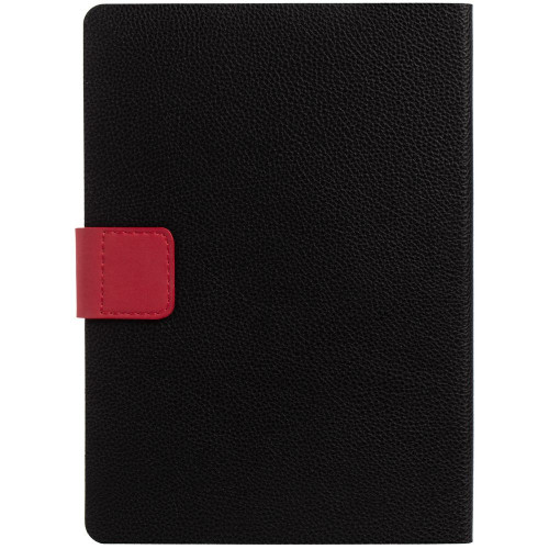 Ежедневник Boom, недатированный, черный с красным Ежедневник Boom, недатированный, черный с красным