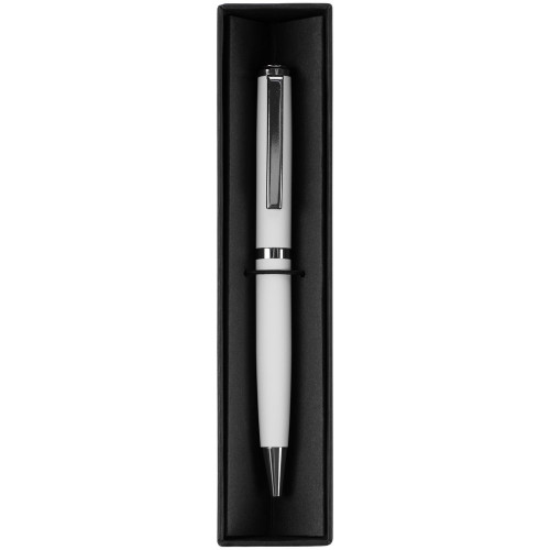 Ручка шариковая Inkish Chrome, белая Ручка шариковая Inkish Chrome, белая