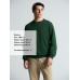 Свитшот Toima 2.0, темно-зеленый Свитшот Toima 2.0, темно-зеленый