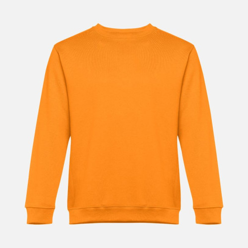 Свитшот унисекс Delta, оранжевый Свитшот унисекс Delta, оранжевый