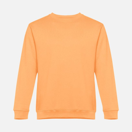Свитшот унисекс Delta, светло-оранжевый
