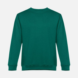 Свитшот унисекс Delta, темно-зеленый