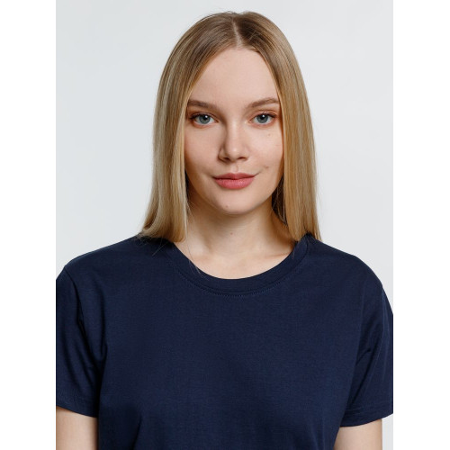 Футболка унисекс Ankara, темно-синяя Футболка унисекс Ankara, темно-синяя