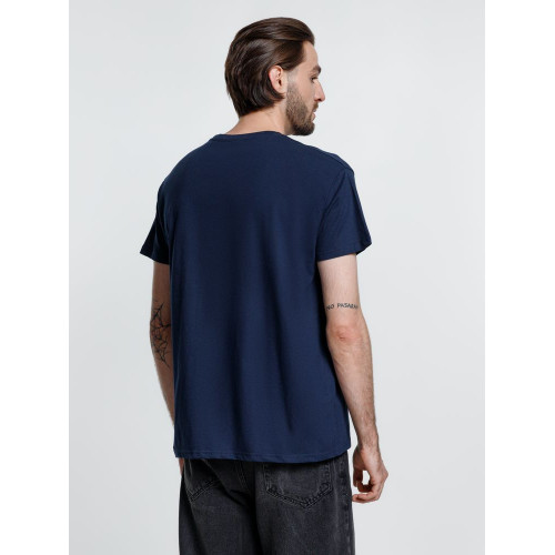 Футболка унисекс Ankara, темно-синяя Футболка унисекс Ankara, темно-синяя