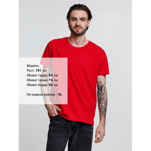 Футболка унисекс Ankara, красная Футболка унисекс Ankara, красная