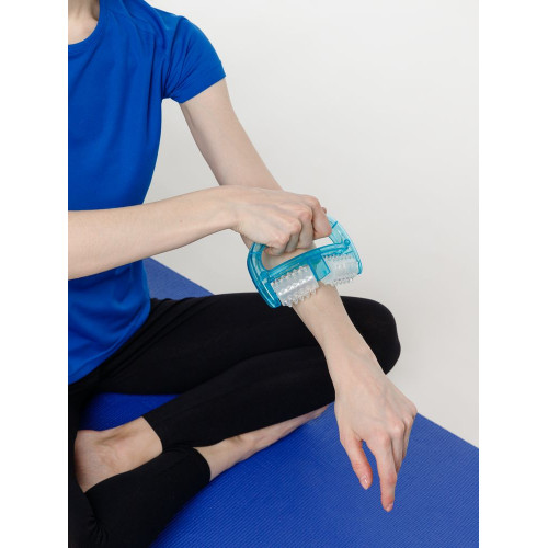 Роликовый ручной массажер Bodyrolla, синий Роликовый ручной массажер Bodyrolla, синий