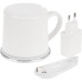 Кружка с подогревом и беспроводной зарядкой dualBase ver. 2.0 Matt, белая Кружка с подогревом и беспроводной зарядкой dualBase ver. 2.0 Matt, белая