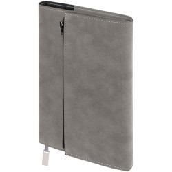Ежедневник Grace на заказ, недатированный, серый
