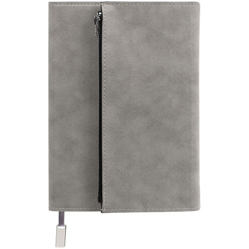 Ежедневник Grace на заказ, недатированный, серый