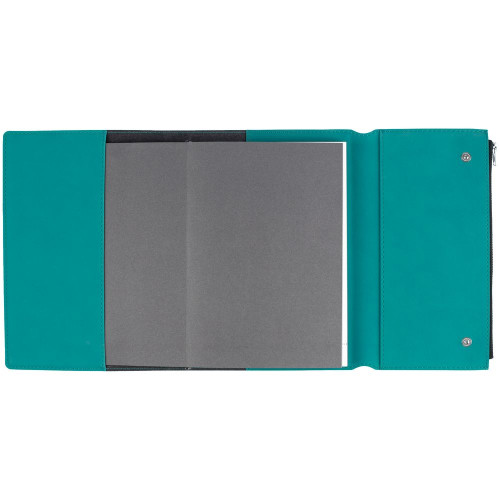 Ежедневник Grace на заказ, недатированный, бирюзовый