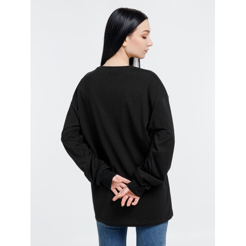 Футболка оверсайз унисекс Сity Sapiens, черная Футболка оверсайз унисекс Сity Sapiens, черная