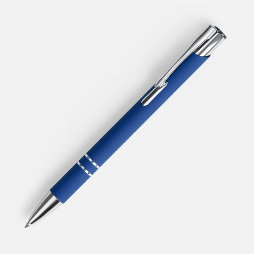 Ручка шариковая Keskus Soft Touch в футляре, синяя Ручка шариковая Keskus Soft Touch в футляре, синяя