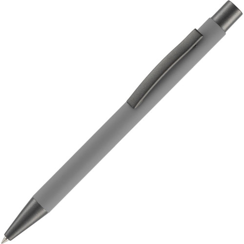 Ручка шариковая Atento Soft Touch, серая Ручка шариковая Atento Soft Touch, серая