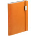 Ежедневник Vivian Metal, недатированный, оранжевый