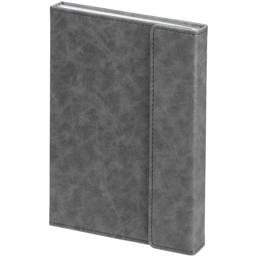 Ежедневник Flap на заказ, недатированный, серый Ежедневник Flap на заказ, недатированный, серый