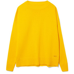 Джемпер оверсайз унисекс Stated в сумке, желтый