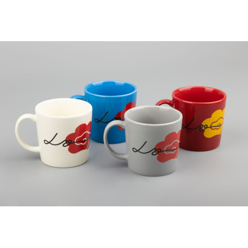 Кружка Valotti Medio, белая Кружка Valotti Medio, белая