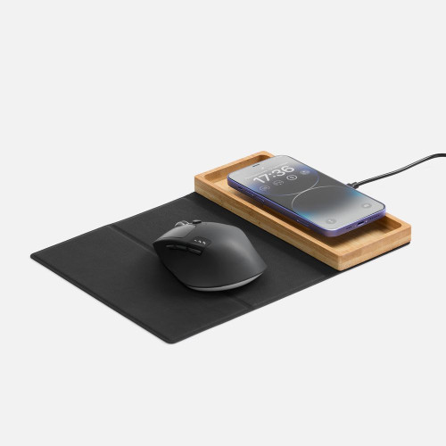 Складной коврик для мышки с беспроводной зарядкой Midstream ver.2 Складной коврик для мышки с беспроводной зарядкой Midstream ver.2