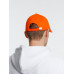 Бейсболка Spiker, оранжевая с белым