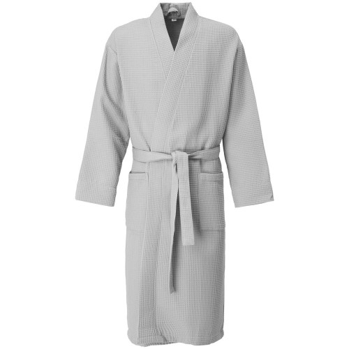 Халат вафельный Kimono, светло-серый Халат вафельный Kimono, светло-серый