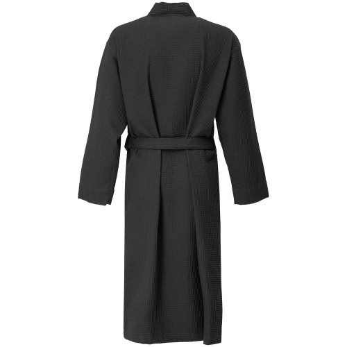 Халат вафельный Kimono, черный Халат вафельный Kimono, черный