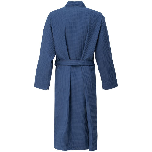 Халат вафельный Kimono, темно-синий Халат вафельный Kimono, темно-синий