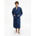 Халат вафельный Kimono, темно-синий Халат вафельный Kimono, темно-синий