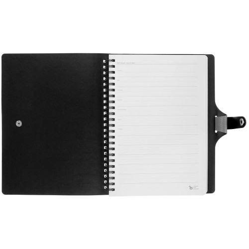 Ежедневник Strep Front на заказ, недатированный, серый