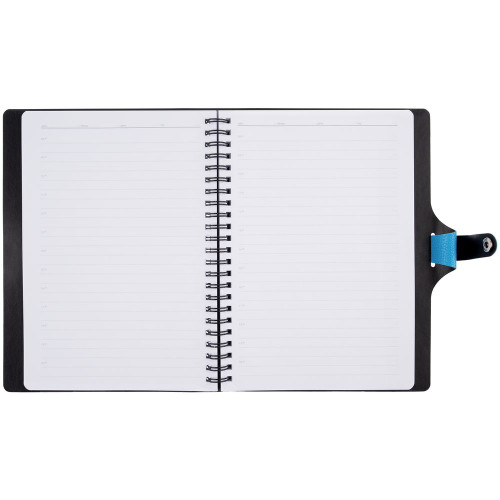 Ежедневник Strep Front на заказ, недатированный, голубой